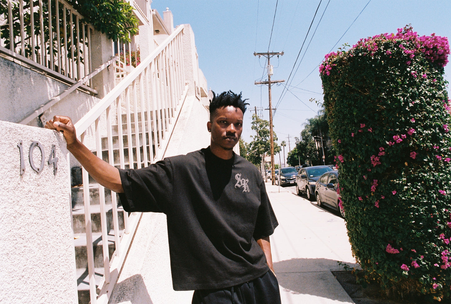 Black SK Ghost Tee
